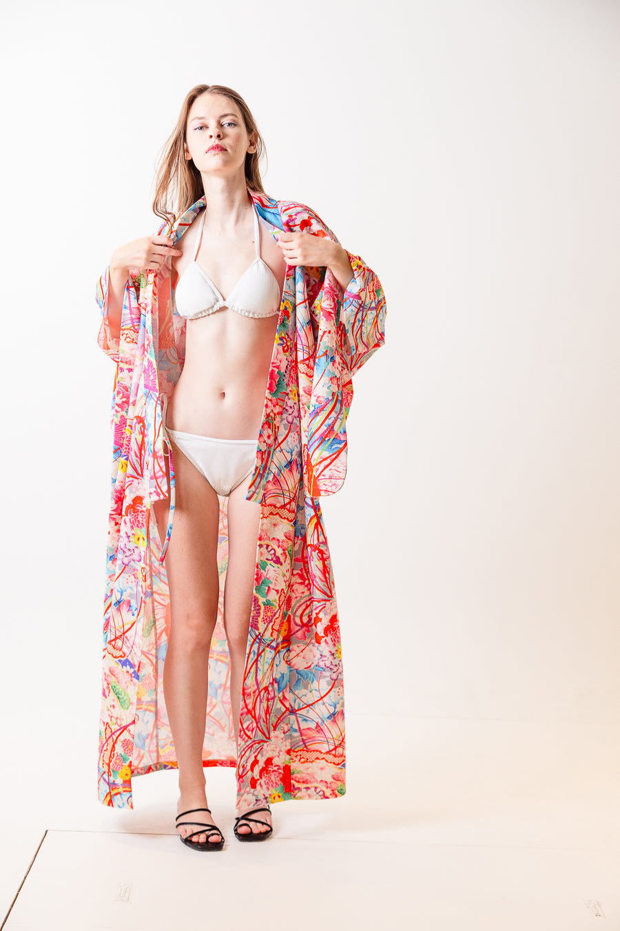 Shiny Kimono Robe