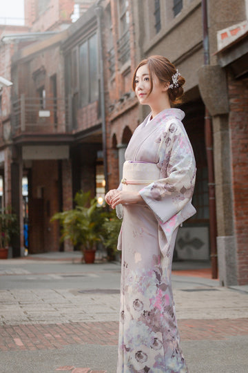 "visiting kimono"　Anemone